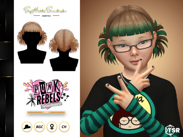 Sims 4 — Eddie Hairstyle for Children by sehablasimlish — Maxis Match