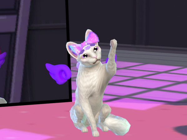 Sims 4 — Penny The Cat by PastelHeartKittens — She is an anime inspired cute kitty! she loves looking at the stars at