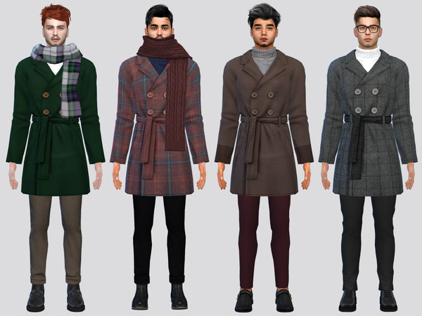 Sims 4 — Heights Coat Jacket by McLayneSims — TSR EXCLUSIVE