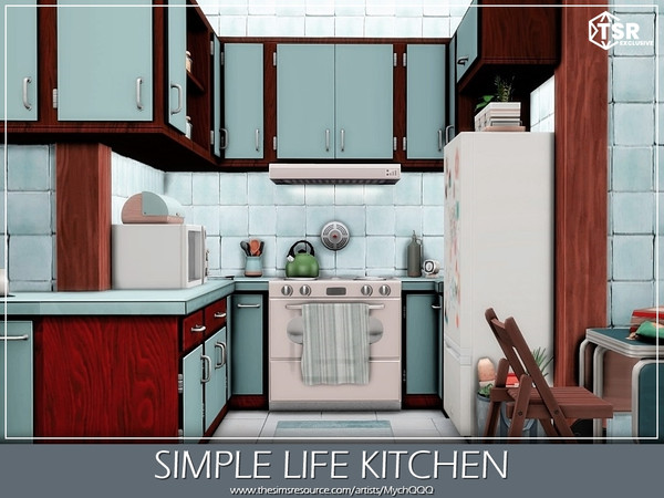 Sims 4 — Simple Life Kitchen by MychQQQ — Value: $ 10,399