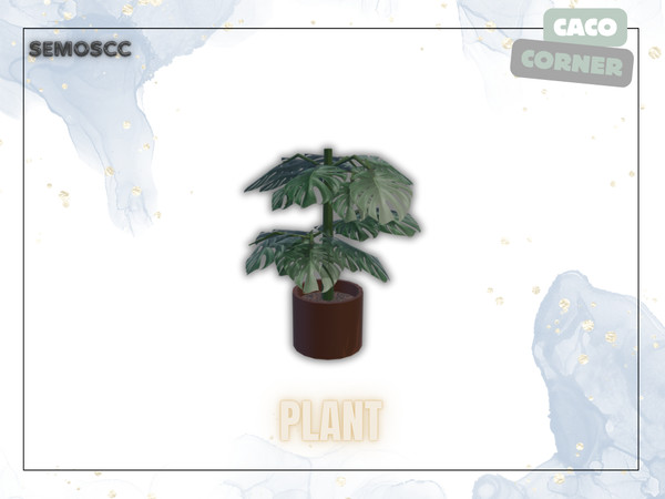 Sims 4 — [SCC] Caco Plant by semoscc — Might be a cozy corner in your living room?