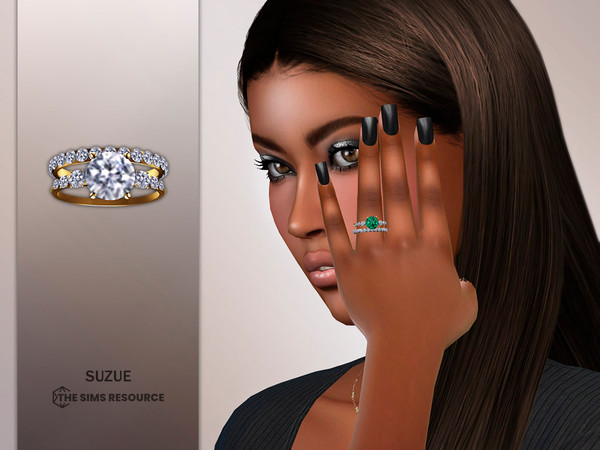 Sims 4 — Enchanted Ring by Suzue — New Mesh (Suzue)