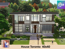 Sims 4 — ws House Toronto NoCC by watersim44 — ws House Toronto, Living, Dining, Kitchen, Office, 4 Bed - and 4Bathroom,