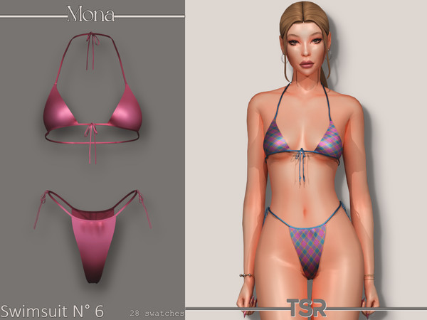 Sims 4 — Swimsuit_6 by Mona — -New mesh-