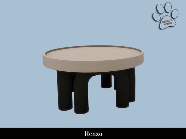 Sims 4 — Renzo - Coffee Table by siomisvault — Hello out there! I hope you like my new set Renzo you'll find different
