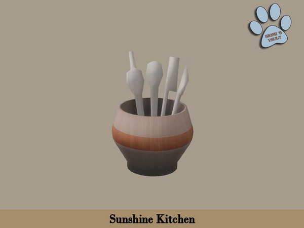 Sims 4 — Sunshine Kitchen - Kitchen Utensils by siomisvault — Sunshine kitchen because it's always cool to have new stuff