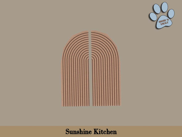 Sims 4 — Sunshine Kitchen - Tablecloth by siomisvault — Sunshine kitchen because it's always cool to have new stuff in
