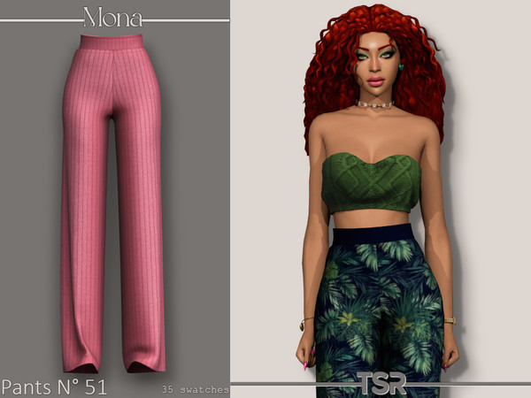 Sims 4 — Pants_52 by Mona — -New mesh-