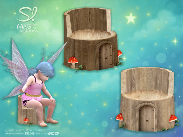Sims 4 — Magic Meadows Potty by SIMcredible! — This lovely toddler nursery is designed to spark the imagination and bring