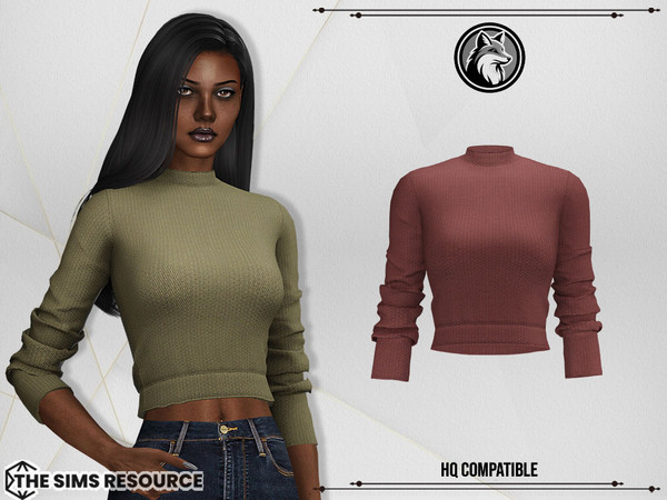 Sims 4 — Samantha Top by ForLima — 6 Colors