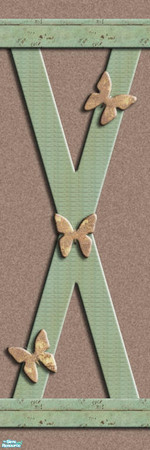 Sims 2 — Columns Two - Pets Inspired! - 6 by KittenKiss — Pets inspired mix n match walls for your pet loving family!