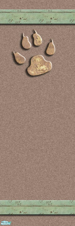 Sims 2 — Columns Two - Pets Inspired! - 3 by KittenKiss — Pets inspired mix n match walls for your pet loving family!