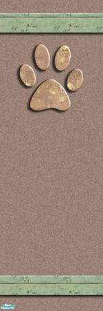 Sims 2 — Columns Two - Pets Inspired! - 2 by KittenKiss — Pets inspired mix n match walls for your pet loving family!