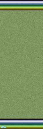 Sims 2 — Columns Two - Funky Blue - 1 by KittenKiss — Walls that zing! An intermatching set of walls (mix and match them