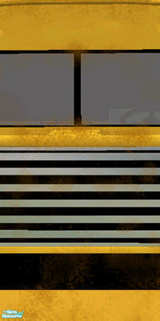 Sims 2 — Yellow Bus Living Panel11 by DOT — Yellow Bus Living Panel11 Yellow Bus Living. Roof Meshes by FA Cyclonesue.