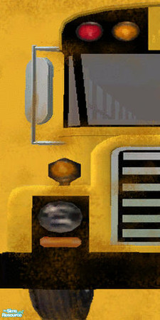 Sims 2 — Yellow Bus Living Panel10 by DOT — Yellow Bus Living Panel10 Yellow Bus Living. Roof Meshes by FA Cyclonesue.