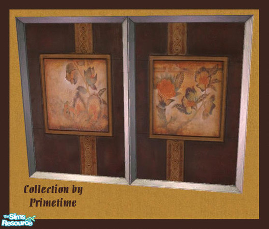 Sims 2 — Primetime's Autumn Song Prints by Primetime024 — This collection contains 2 beautiful prints. They can be found