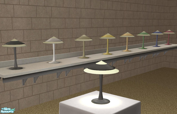 Sims 2 — Classic Sim Lamp Black - #337261 by DOT — Classic Sim Lamp Black Classic Sim Lamp matching in-game colors. Sims
