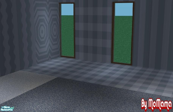 Sims 2 — NK Dusty Blue Walls/Floors by MoMama — Set 8 of 20. Finally we're getting into the nicer hues. Dusty blue goes