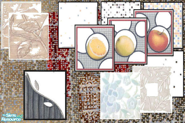 Sims 2 — Partially-transparent_SET by irkush — Partially-transparent floors