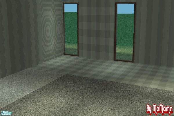 Sims 2 — NK Sea Green Walls/Floors by MoMama — Set 10 of 20. Halfway there. There are several other sets which coordinate