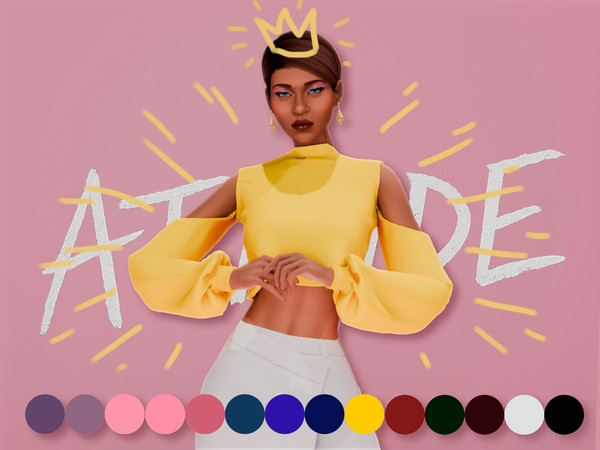Sims 4 — Sweatshirt by attnde — New Mesh (All Lods)