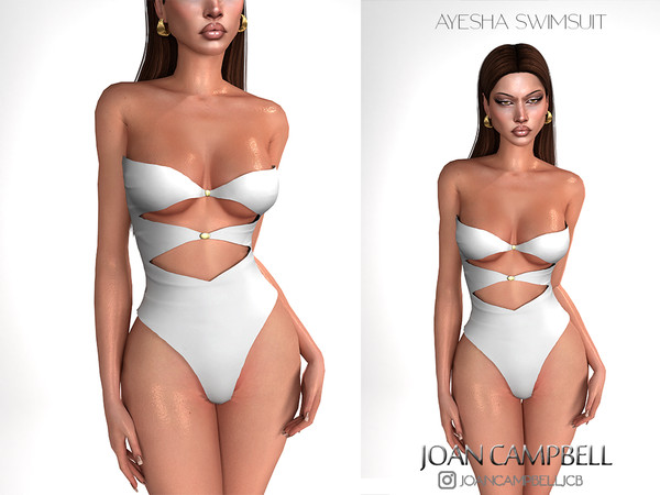 Sims 4 — AYESHA SWIMSUIT by Joan_Campbell_Beauty_ — 8 swatches Custom thumbnail Original mesh