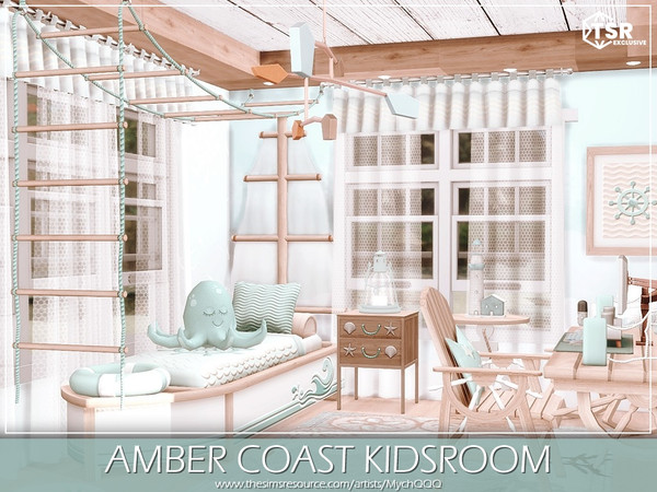 Sims 4 — Amber Coast Kidsroom by MychQQQ — Value: $ 10,927