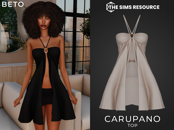 Sims 4 — Carupano (Top) by Beto_ae0 — Women's beach attire, enjoy it