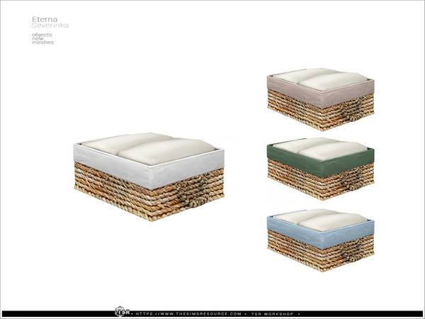 Sims 4 — Eterna - bathroom box by Severinka_ — Set of objects for decorating a batroom in the style of coastal. VACATION