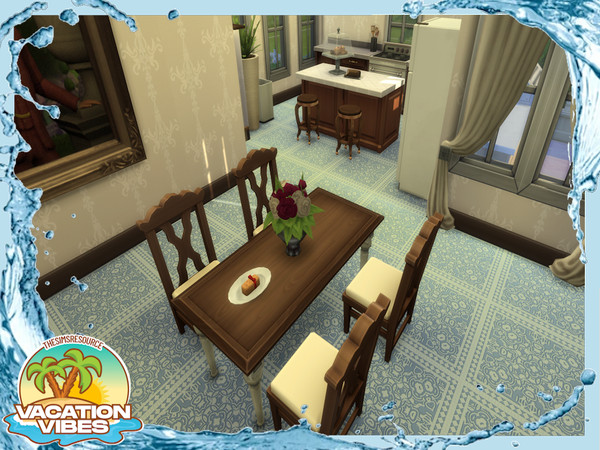 Sims 4 — Vacation Vibes - St.Tropez Living LLS by lavilikesims — This floor tile is perfect for a vacation to hot