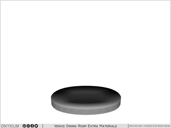 Sims 4 — Venice Platters by Onyxium — Onyxium@TSR Design Workshop Dining Room Collection - Belong To The 2025 Year