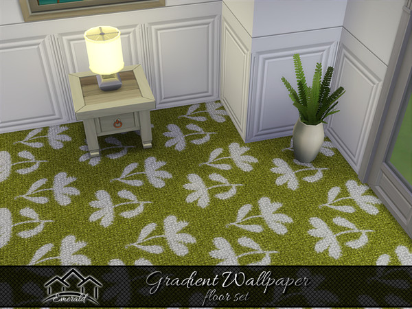 Sims 4 — Gradient Wallpaper floor1 by Emerald — Create a tons of happiness and positivity and add a brightly colored to