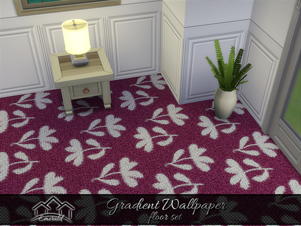 Sims 4 — Gradient Wallpaper floor4 by Emerald — Create a tons of happiness and positivity and add a brightly colored to