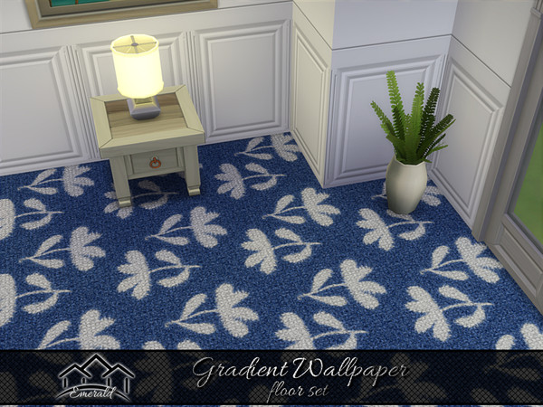 Sims 4 — Gradient Wallpaper floor6 by Emerald — Create a tons of happiness and positivity and add a brightly colored to
