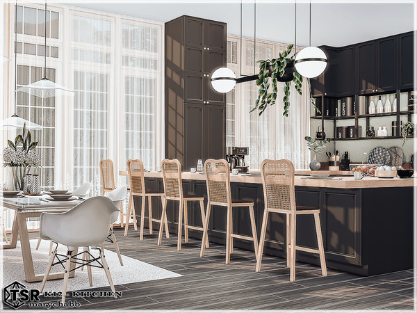 Sims 4 — K12 - Kitchen by marychabb — I present a room - Kitchen . Room is fully equipped.