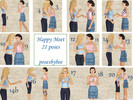 Sims 3 — A Happy Meeting by jessesue2 — A happy meeting between family or friends. *21 poses - pose list and non pose
