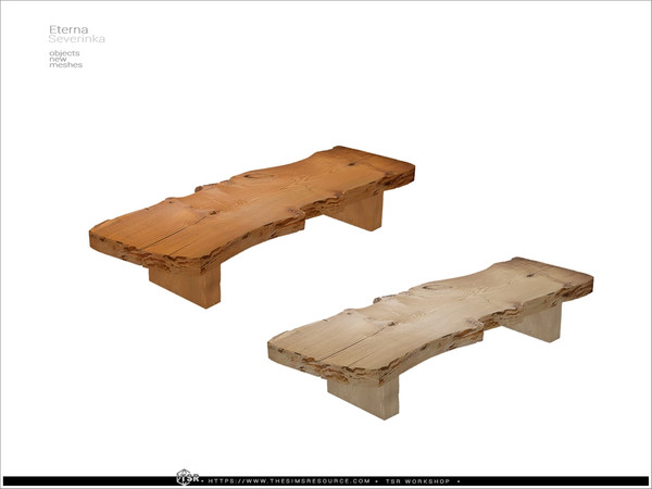 Sims 4 — Eterna - coffee table by Severinka_ — A set of furniture and decor for the design of the Mediterranean Patio. 9