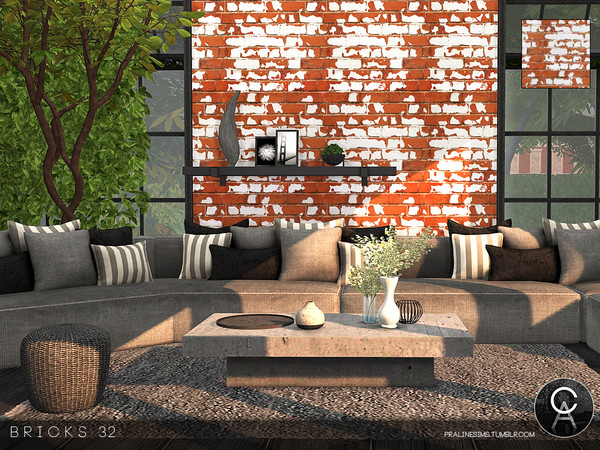 Sims 4 — Bricks 32 by Pralinesims — By Pralinesims