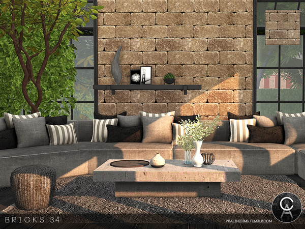 Sims 4 — Bricks 34 by Pralinesims — By Pralinesims