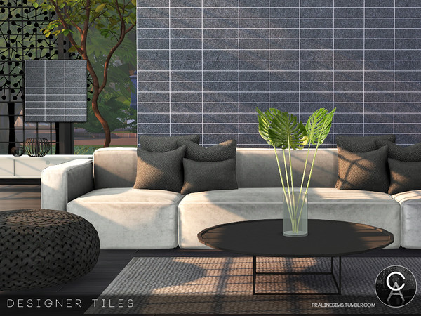 Sims 4 — Designer Tiles by Pralinesims — By Pralinesims