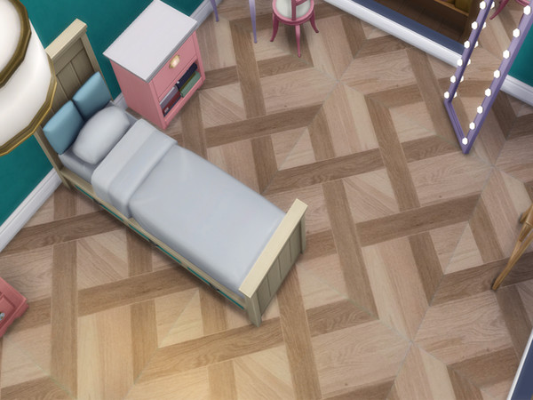 Sims 4 — Hampton Wood Floor LLS by lavilikesims — 7 floors with two tone wood inlay, some have another matching floor