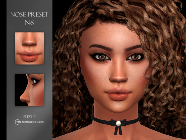 Sims 4 — Nose Preset N8 by Suzue — New Preset (Suzue)