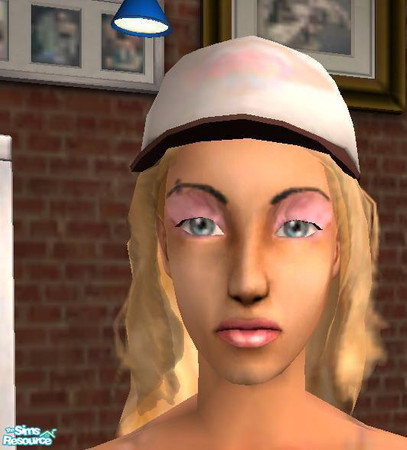 Sims 2 — Pearl Pink Eyeshadow by shockstar — Pearl Pink Eyeshadow
