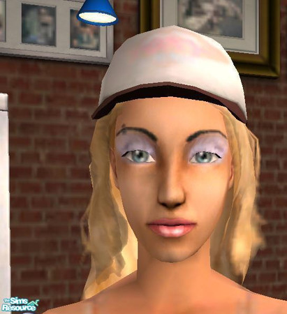 Sims 2 — Pearl Violet Eyeshadow by shockstar — Pearl Violet Eyeshadow