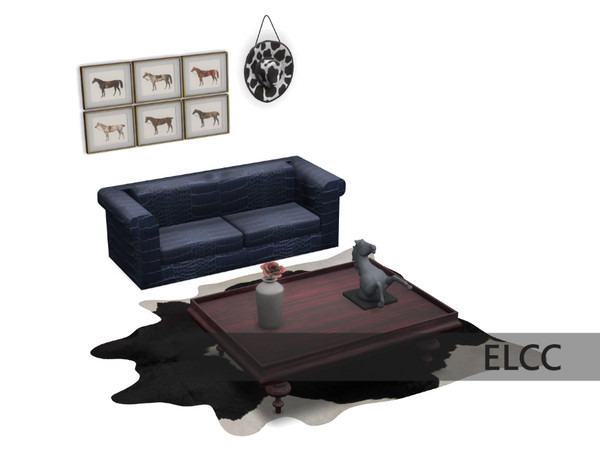 Sims 4 — Heirloom Living Room Set by ELCC — Heirloom Living Room Set: