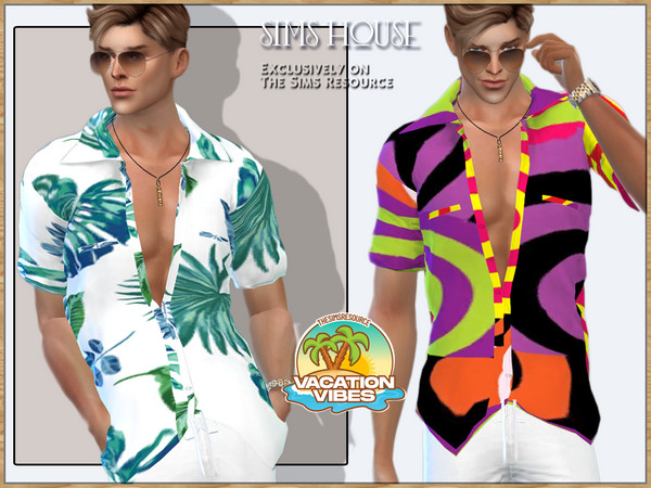 Sims 4 — MEN'S SHIRT by Sims_House — MEN'S SHIRT