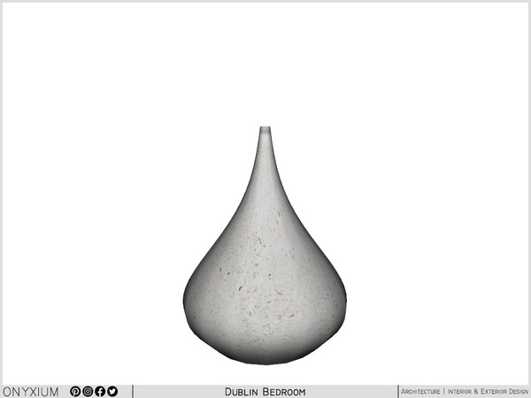 Sims 4 — Dublin Vase Flat by Onyxium — Onyxium@TSR Design Workshop Dining Room Collection - Belong To The 2025 Year
