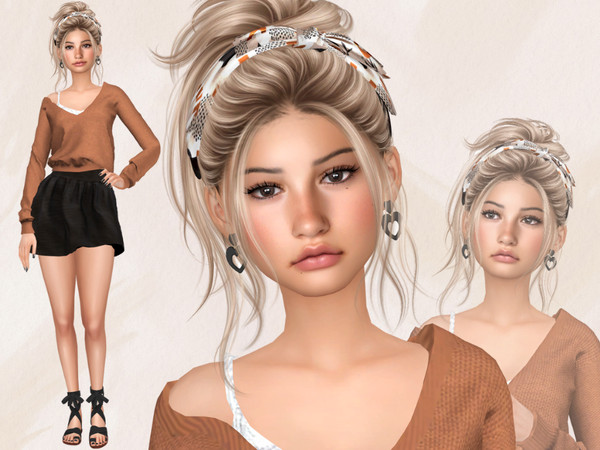 Sims 4 — Kyla Kruse by grinchk7 — (Teen Sim) If you want the Sim to look the same as in the pictures you need to download