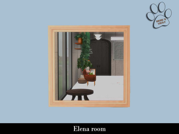 Sims 4 — Elena Room - Wall Mirror by siomisvault — Elena Room's gives the old money vibes back! I hope you like it the